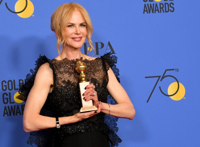 Wallpaper Nicole Kidman, photo, Golden Globes 2018, 4k, Girls 8221813299
